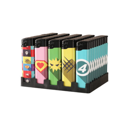 Electronic lighter Display Box Plastic Modern Sea BBQ Kitchen Candle Cigarette Camping OEM Logo Smoke Electronic lighters