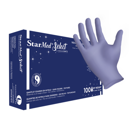 StarMed Select PF Nitrile Exam Gloves