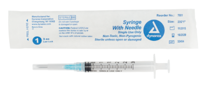 Syringes With Needle