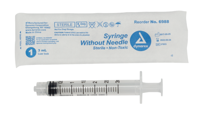 Syringes Without Needle