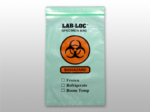 Reclosable 3-Wall Specimen Transfer Bag (Biohazard)